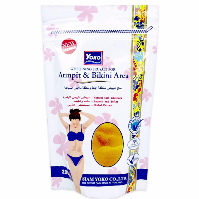 Buy YOKO WHITENING SPA SALT FOR ARMPIT AND BIKINI AREA 220g Singapore