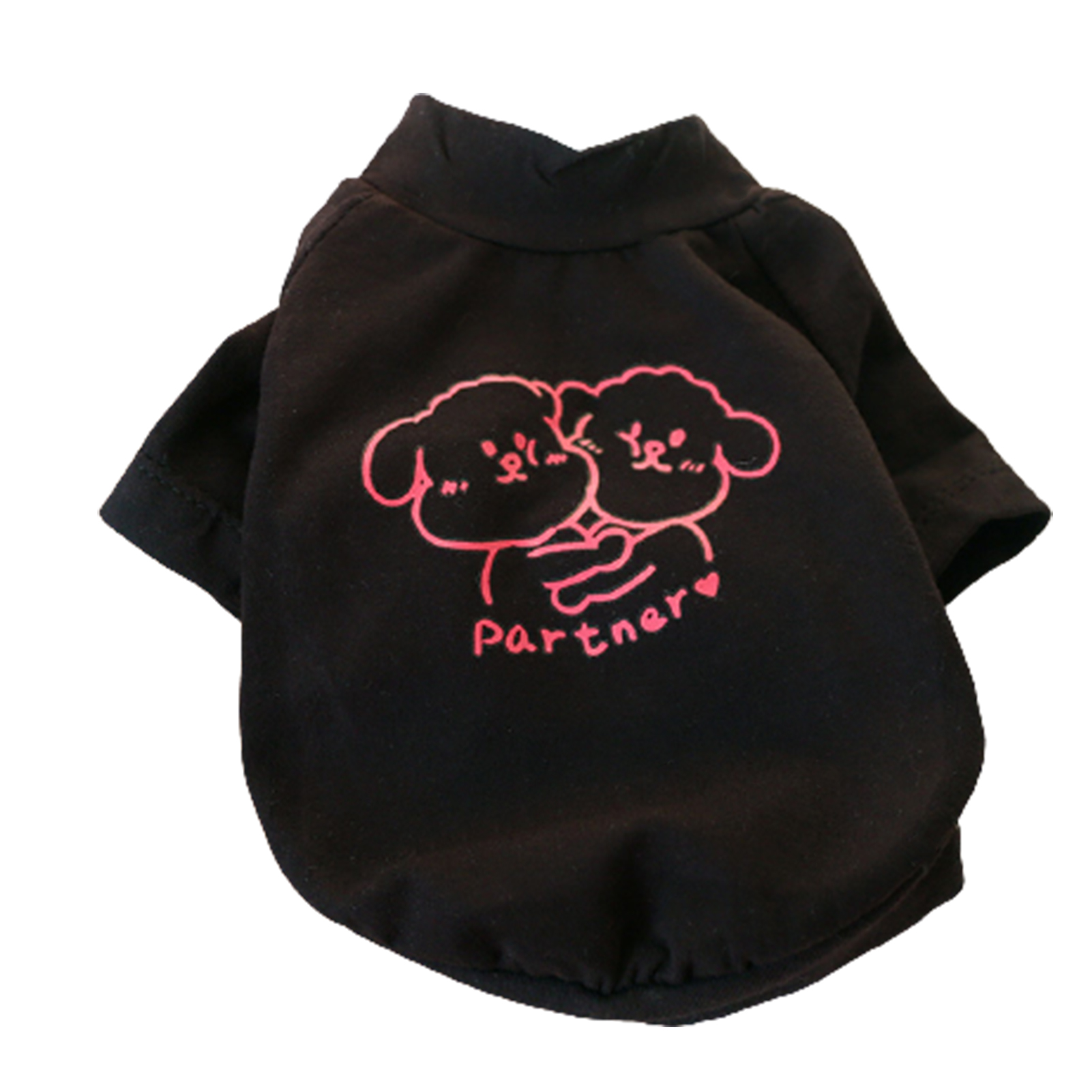 , Áo Chui Đầu In Hình Hoạt Hình Đáng Yêu Polyester Huỳnh Quang Chữ Cún Con Cho Mùa Hè 11