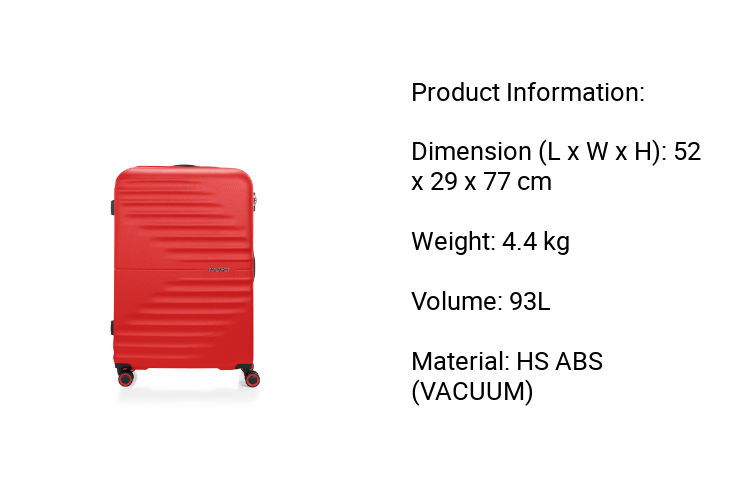 American Tourister Twist Waves Spinner 77/28 TSA RL · v4