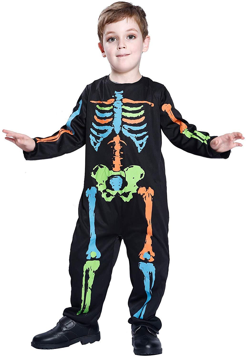 Cậu bé Halloween Halloween Bộ trang phục Zombie Jumpsuit đáng sợ chết mặc