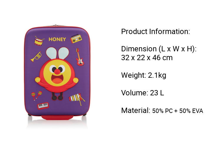 American Tourister Kiztopia Upright 47/17 TSA (Bee)