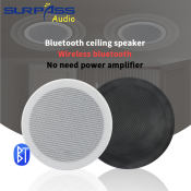 Bluetooth Ceiling Speaker: 10W 3D Stereo Flush Mount Sound System