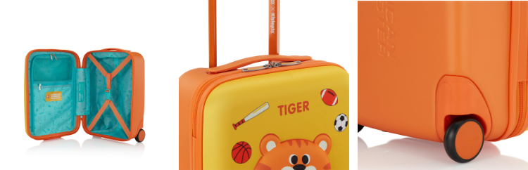 American Tourister Kiztopia Upright 47/17 TSA (Tiger)