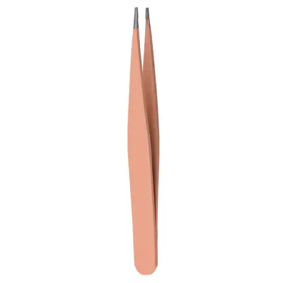 SHEDE High Quality Professional Stainless Steel Face Harmless Hair Pluckers Clip Slanted and Tip Point Makeup Tools Eyebrow Trimmer Fine Hairs Puller Eye Brow Clips Eyebrow Tweezer (2)