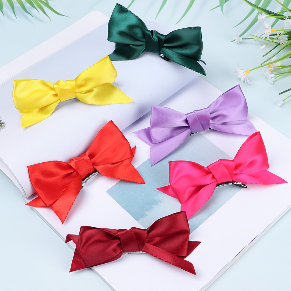 DAOQIWANGLUO Colorful Multi Style Girls Fashion Hair Accessories Bow Tie Hairpins Hair Barrettes Hair Clips Big Bow