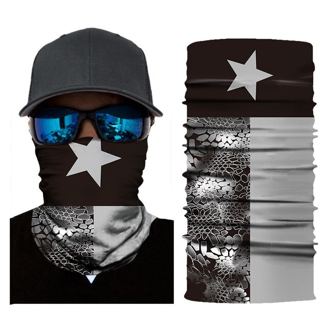 ชิลีธง3d การพิมพ์ดิจิตอลผ้าพันคอพิมพ์ลายขี่จักรยานอุปกรณ์กีฬา Seamless Turban มัลติฟังก์ชั่ Magic ผ้าเช็ดตัว Headband