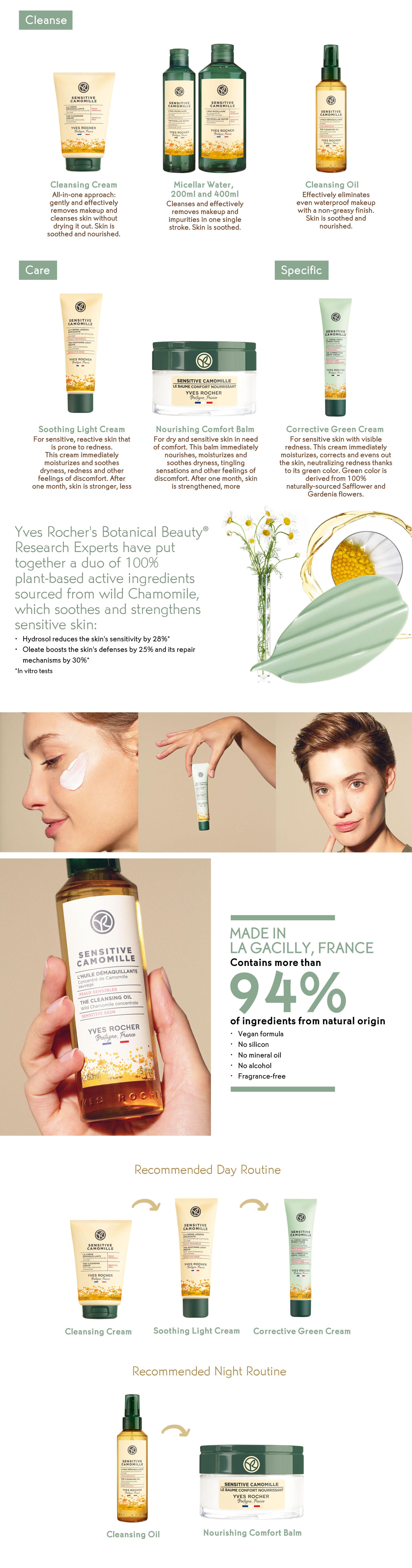 yves rocher chamomile cleansing oil