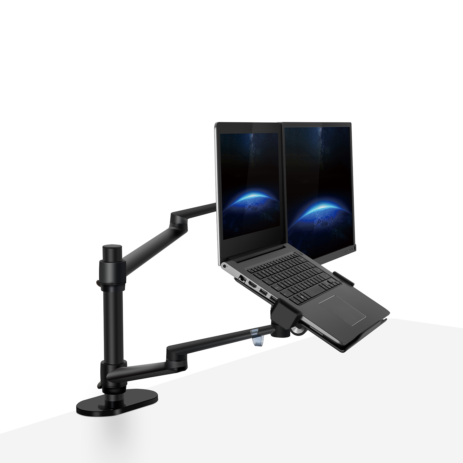 laptop table mount stand