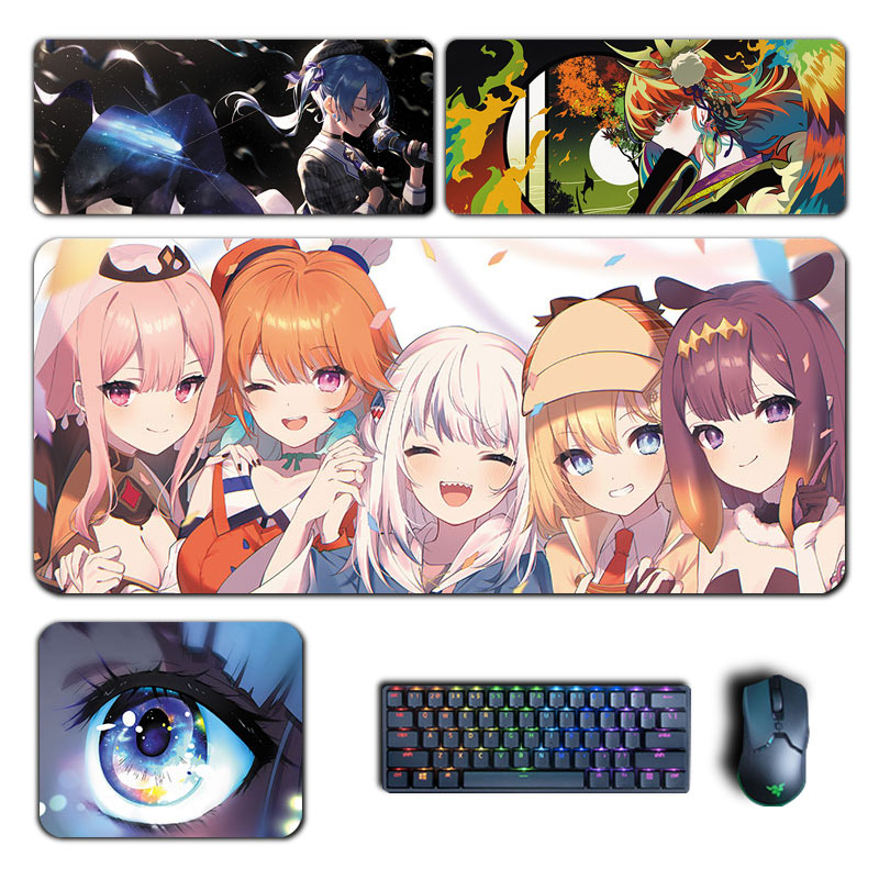 Anime Mouse Pads with Wrist Rest Support Soft Silicone Ergonomic 3D Mouse  Pad Mat Gaming Mousepad for Computer Laptops - Walmart.com