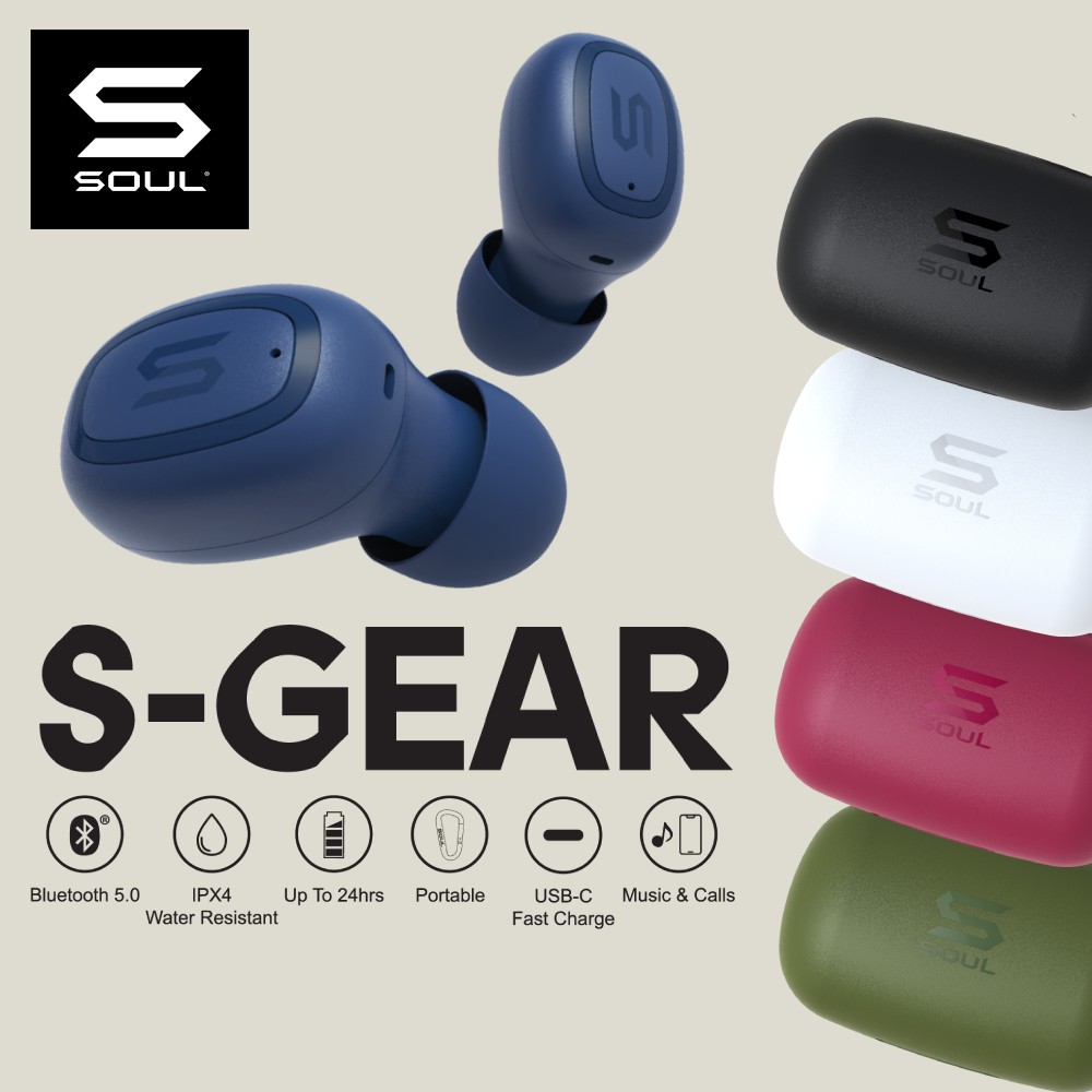 wireless earphones with type c charging