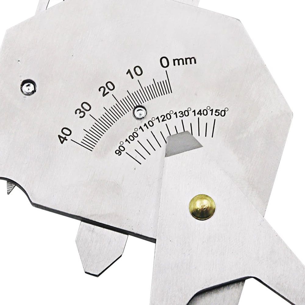 Okdeals thước kiểm tra thước đo khoảng cách đường may hàn chiều cao hạt thước đo thước đo mối hàn phi lê thước đo mối hàn thước đo mối hàn