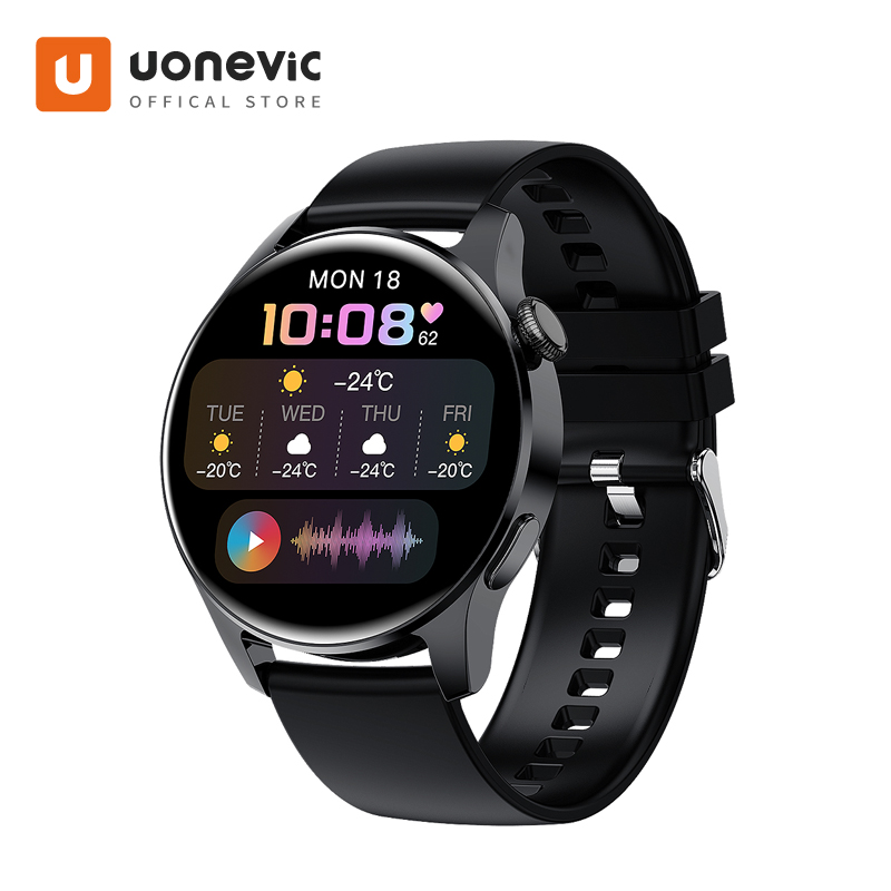 Uonevic GT3 Music Smart Watch 2021 Full Touch Screen Bluetooth Call Sports  Health Watch Watch For Huawei Xiaomi ios | Lazada Singapore