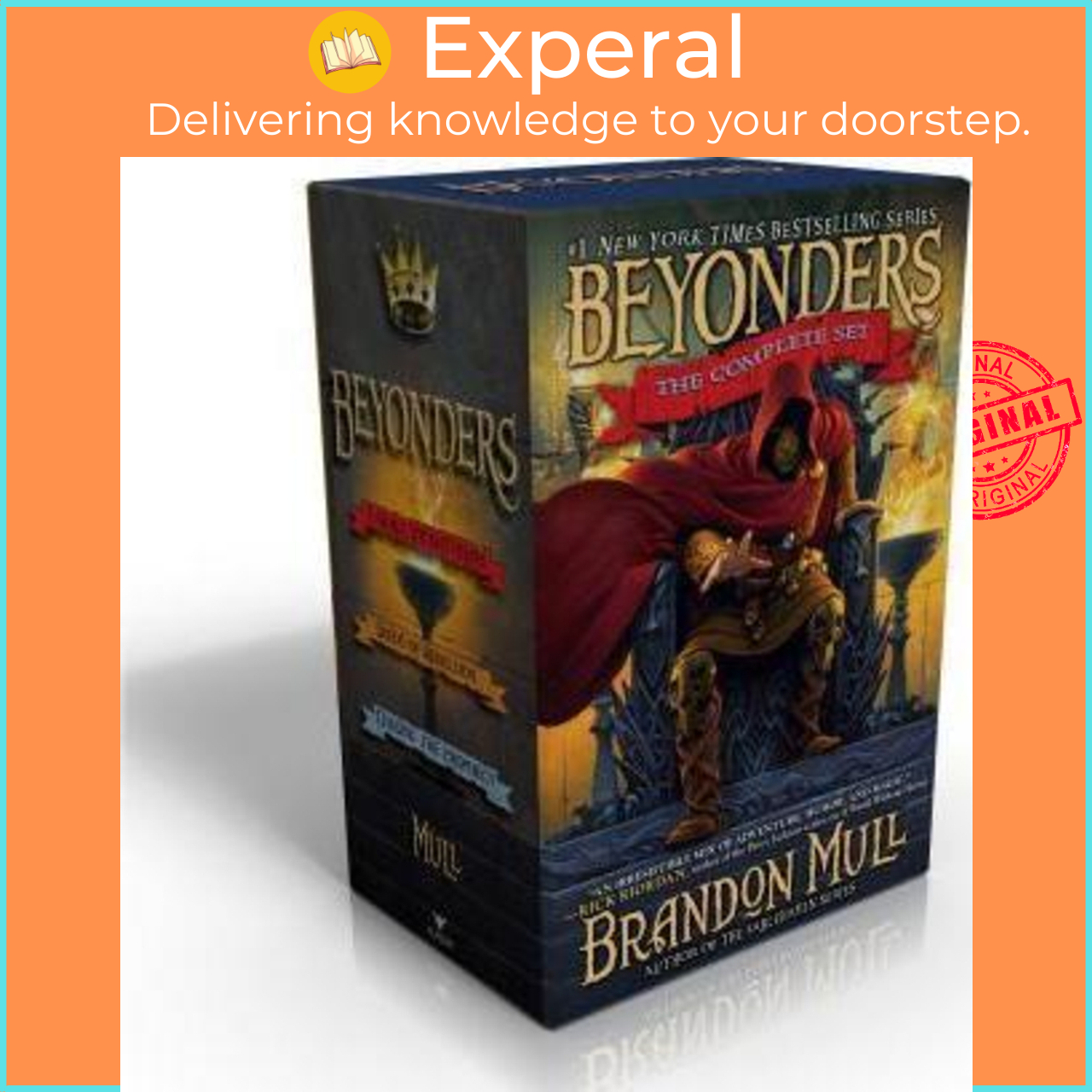 Sách - Beyonders: The Complete Set : A World Without Heroes; Seeds of Rebellion; by Brandon Mull (US edition, paperback)
