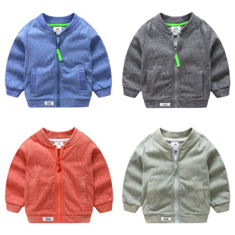 Baby Collar Long-sleeved Jacket 2017 Autumn And Dress New Style Boy Children's Clothing Children's Zip Baseball Shirt Wt-7758 (Green) July 2018 - 2 Baby collar long-sleeved jacket 2017 autumn and dress New style boy children's clothing children's zip baseball shirt wt-7758 (Green) - 2