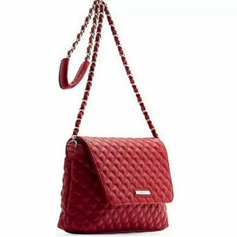 Mango Quilted Chain Leather Sling Bag Cross Body Handbag - Black - Intl April 2018 - 5 Mango Quilted Chain Leather Sling Bag Cross body Handbag - Black - intl - 5