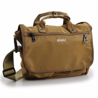 Original Anello Urban Street Messenger Bag AT-B1682 - COYOTE May 2018 - 2 original anello urban street messenger bag AT-B1682 - COYOTE - 2