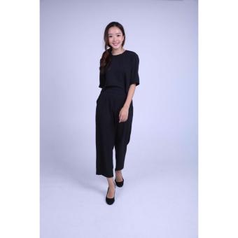 Suzanne Betro Woven Jumpsuit (Black) June 2018 - 2 Suzanne Betro Woven Jumpsuit (Black) - 2