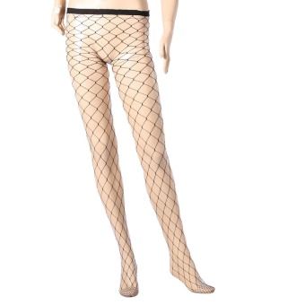 Thigh High Stockings Fishnet Hollowed Black Stretchy LeggingsSocks#1 - Intl June 2018 - 5 Thigh High Stockings Fishnet Hollowed Black Stretchy LeggingsSocks#1 - intl - 5