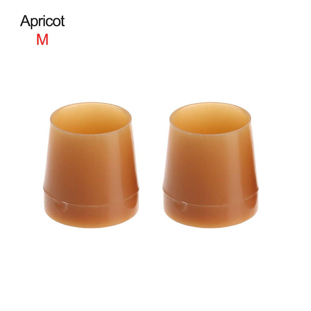 XIHONEY 1 pair Useful Shockproof Shoes Accessories Non-slip Heel Stoppers Round Shape Antislip High Heeler Silencer Heel Protector - 7
