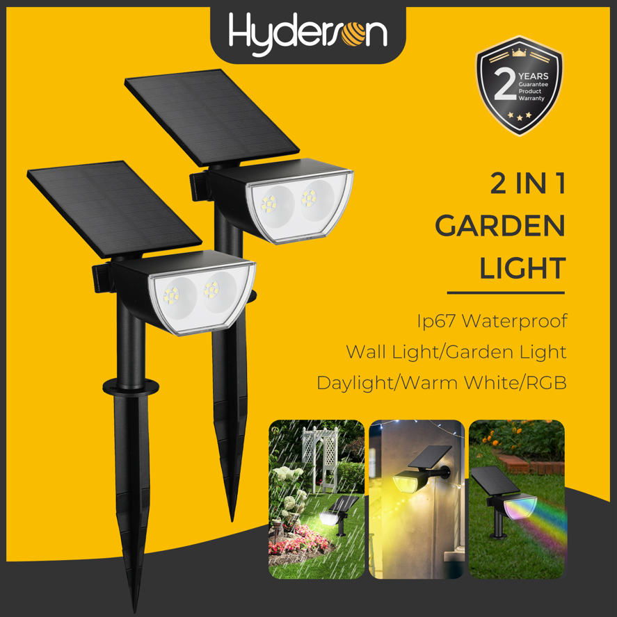 solar landscape spot lights