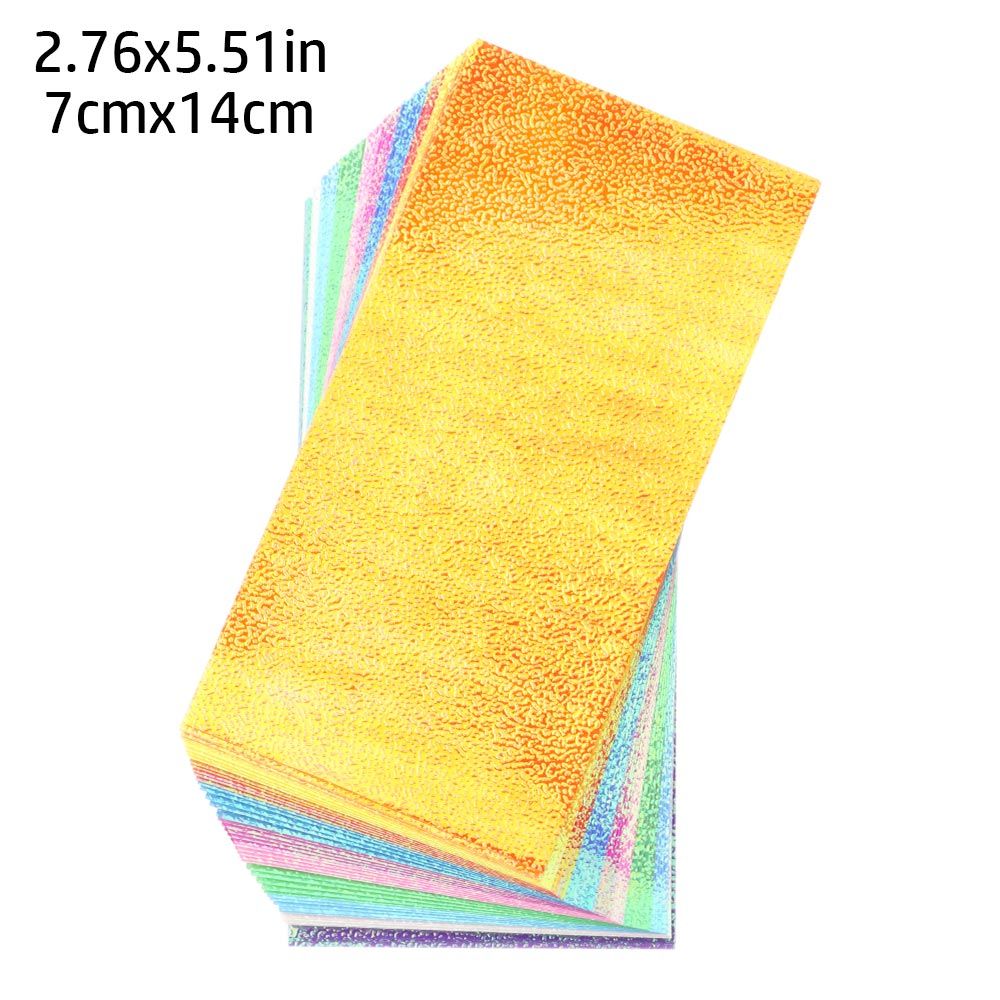 🔥🔥【COD+IN STOCK】50 Sheets ของขวัญ ด้านเดียว วัสดุทำมือ สีส่องแสงผสม กระดาษ Origami ระยิบระยับ กระดาษพับสี่เหลี่ยม เครื่องประดับ DIY ตกแต่งสมุดภาพ