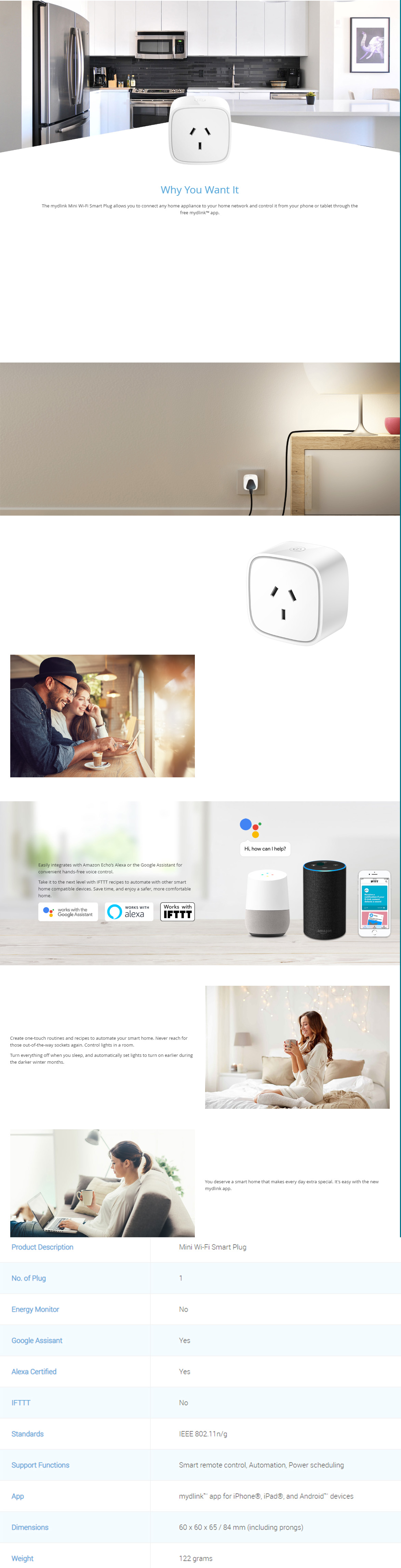 D Link Dsp W118 Wi Fi Mini Smart Plug Video Pro Estore