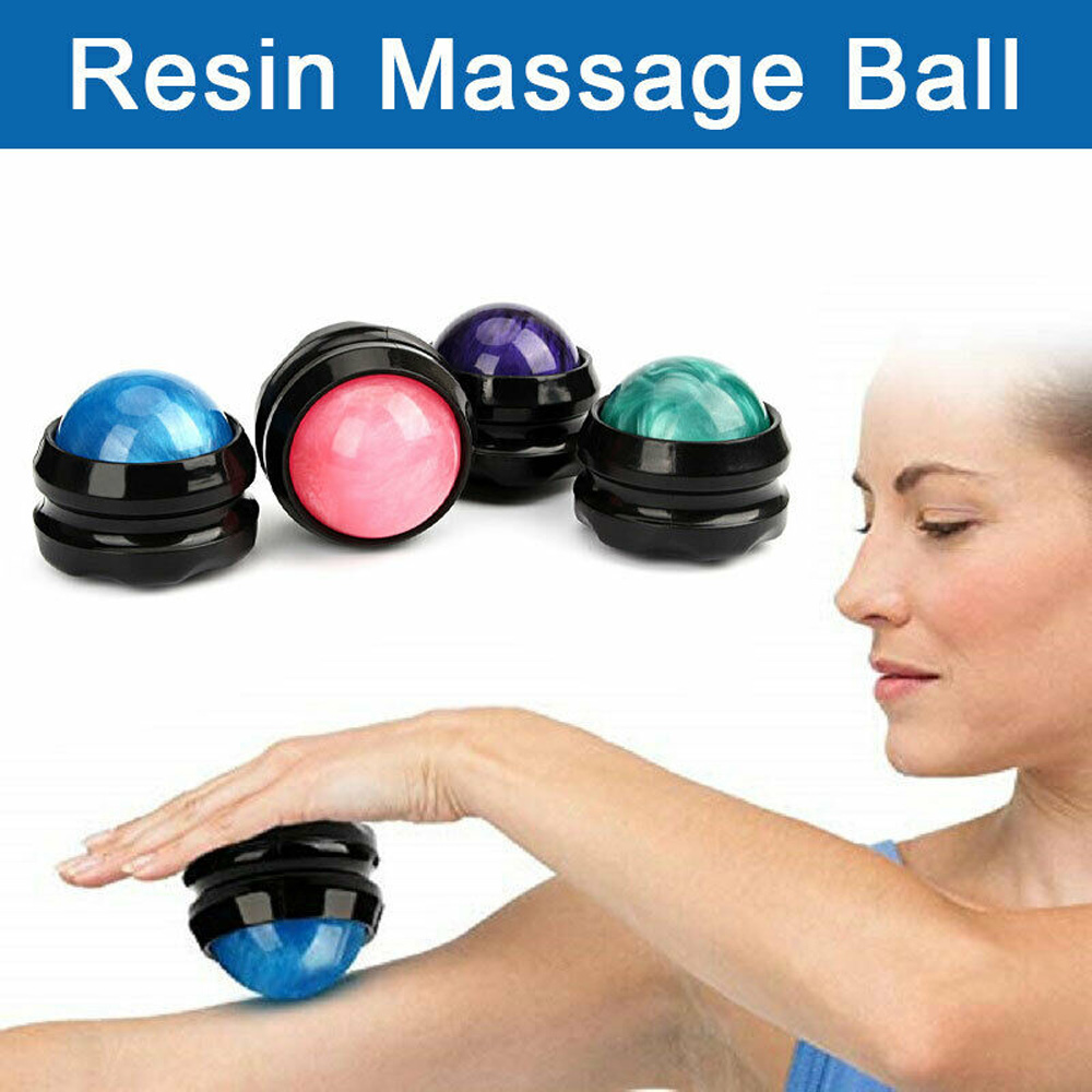 SRHFGNGN Hand Rolling เท้ากล้ามเนื้อ Relaxer ความเครียด Hip อุปกรณ์ฟิตเนสนวดลูกบอลลูกกลิ้งนวด Body Therapy