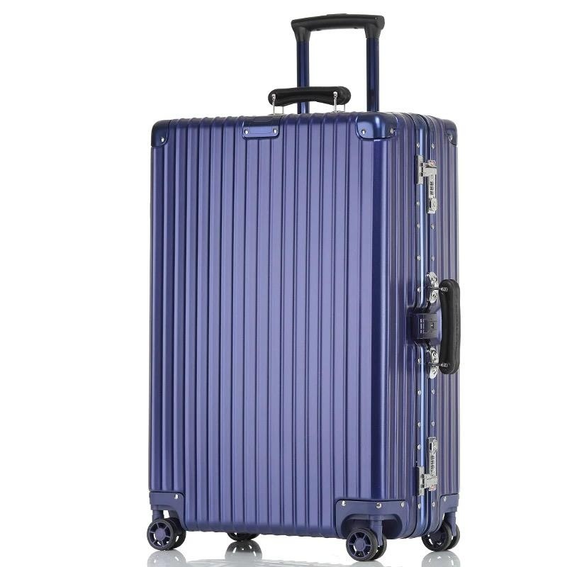 20 Retro Tie rod box, universal wheel, aluminum frame, travel
case, boarding password box, suitcase, trunk - intl