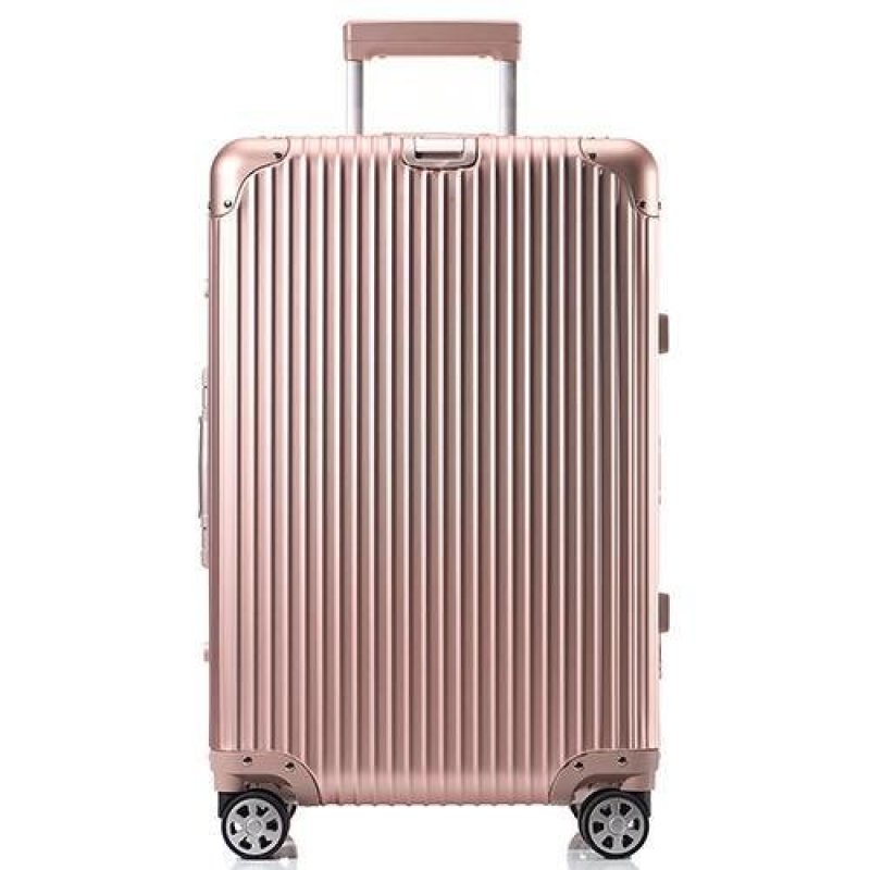 Aluminum magnesium alloy rod star rod box metal travel box male business high-end female chassis universal pull box pull(20 inch) - intl