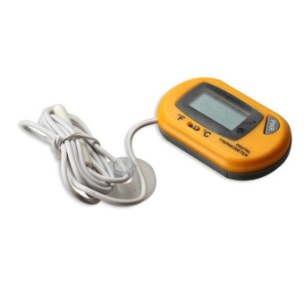 Aquarium LCD Digital Thermometer With Probe Suction Cup (Yellow) - Intl July 2018 - 3 Aquarium LCD Digital Thermometer with Probe Suction Cup (Yellow) - intl - 3
