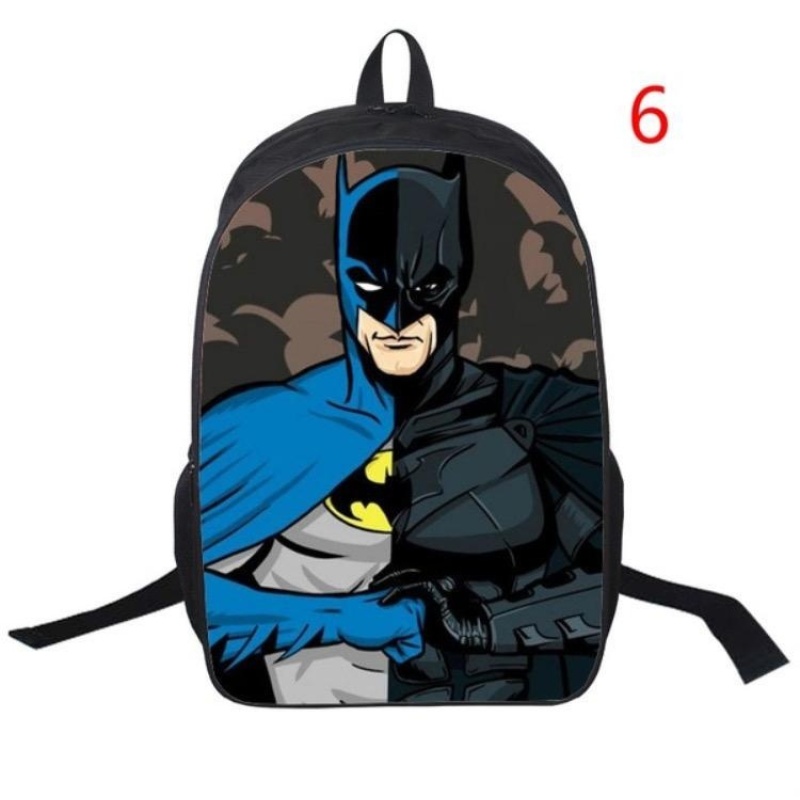 Batman Students Backpack Fashion Anime Cartoon Bag(6) - intl