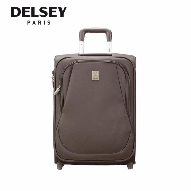 Eole 55cm 2 Wheel Cabin Trolley Soft Case (Chestnut)