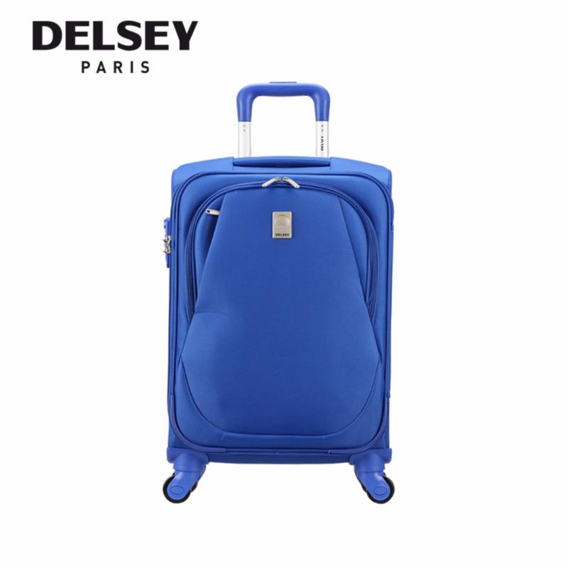 Eole 56cm 4 Wheel Trolley Soft Case (Light Blue) *New Arrival*