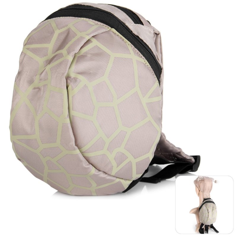 Fashionable Pangolin Pattern Backpack Shoulders Bag Schoolbag with Safety Harnesses for Children