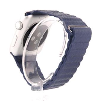 Genuine Leather Loop Watch Band Strap Magnetic Buckle For AppleWatch 42mm Bl April 2018 - 5 Genuine Leather Loop Watch Band Strap Magnetic Buckle For AppleWatch 42mm Bl - 5