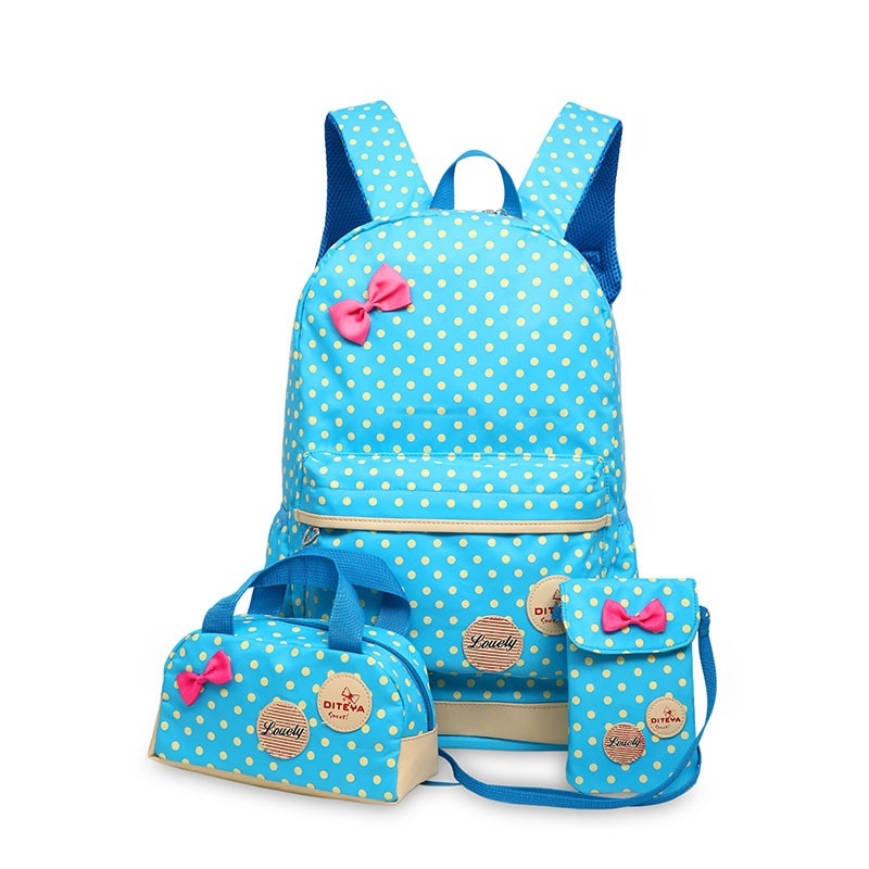 Kids Bag Korean Primary School Students Bags Cute Princess Backpack
Three Sets Women Shoulders Children Bag - intl