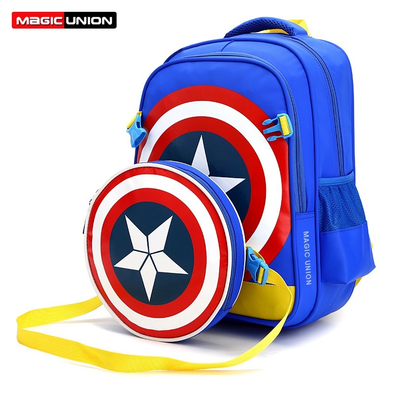 Large School Bags for Boys Girls Children Backpacks Primary
Students Backpacks Waterproof Schoolbag Kids Book Bag-blue - intl