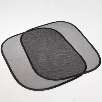 Practical One Pair Foldable Car Side Window Screen Mesh Sun Shade Block - Intl April 2018 - 4 Practical One Pair Foldable Car Side Window Screen Mesh Sun Shade Block - intl - 4