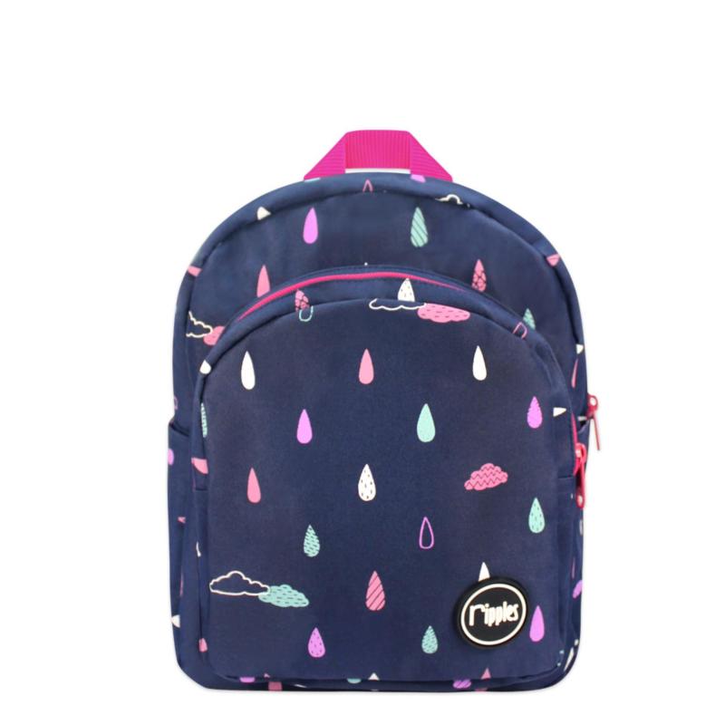 Ripples Kids Backpack Raindrop Cloud (Navy Blue)