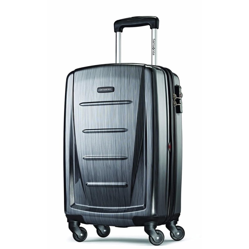 Samsonite Winfield 2 Fashion HS Spinner 20 Luggage Carrier Suitcase, Charcoal