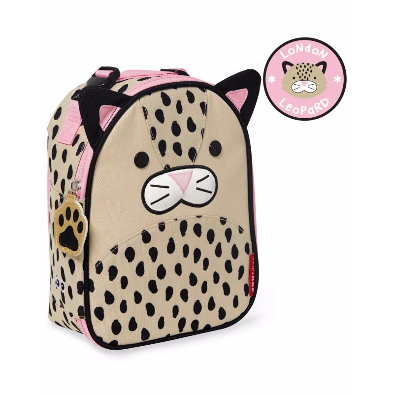 Skip Hop Zoo Lunchie Insulated Kids Lunch Bag - Leopard