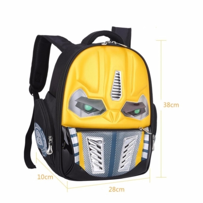 Transformers School Bag Children 4-12Years Kids Backpack MochilaBag Waterproof Cartoon Boys Bag - intl