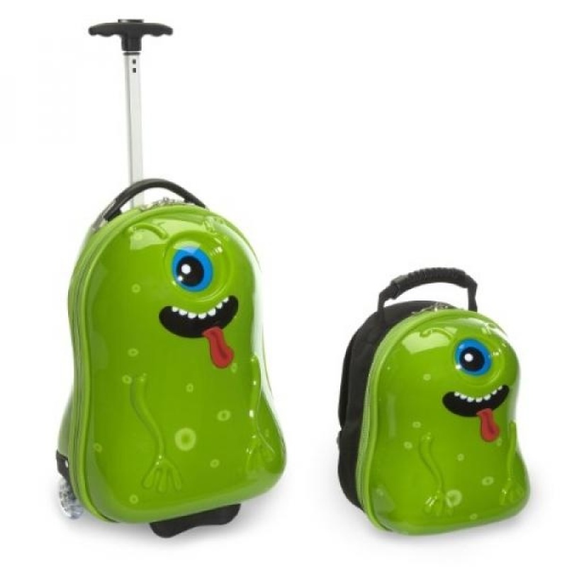 Travel Buddies Luggage Set, Archie Alien - intl