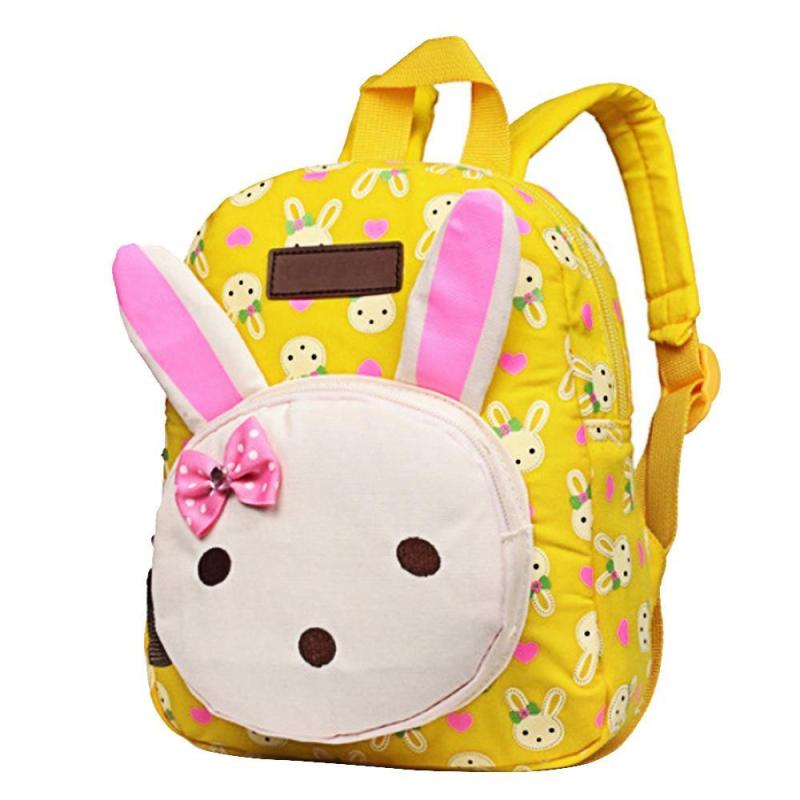 Unisex Children Kids Baby Cute Cartoon Rabbit Schoolbag School
Travel Outdoor Bag Backpack for 0-3 Years Old Baby Yellow - intl