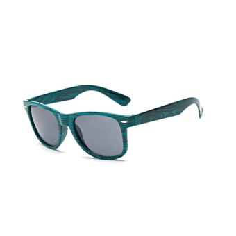 Zebra Print Wood Like Classic Sunglasses(Green)-one Size - Intl April 2018 - 2 Zebra Print Wood Like Classic Sunglasses(Green)-one size - intl - 2