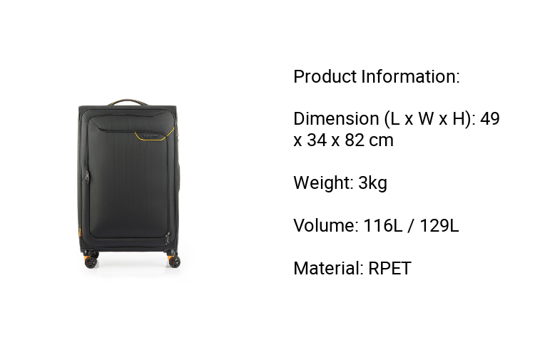 American Tourister Applite 4 Eco Spinner 82/31 EXP TSA
