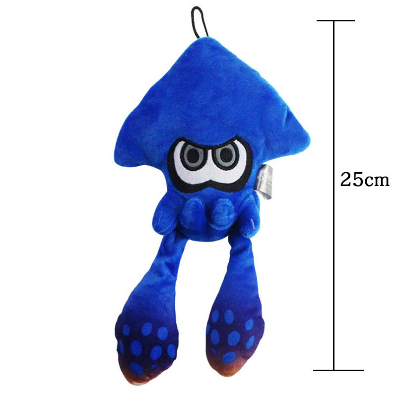 blue squid plush