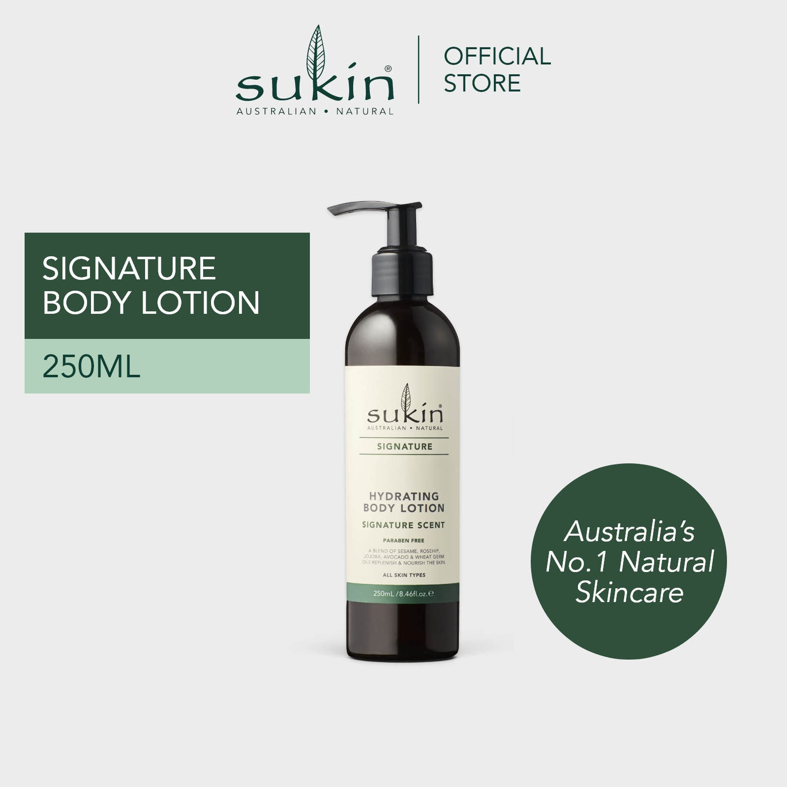 Gambar Sukin Hydrating Body Lotion  Signature (250ml)