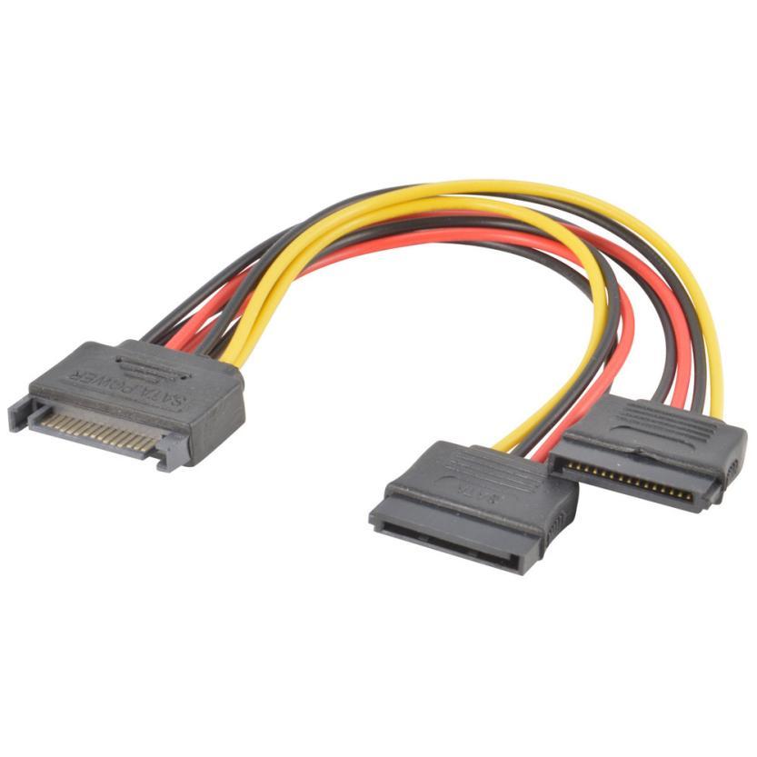 SATA ổ điện cứng Bộ chuyển đổi HDD bán cho Feb y-splitter nữ nam cho 22 phụ kiện máy tính 15 chân