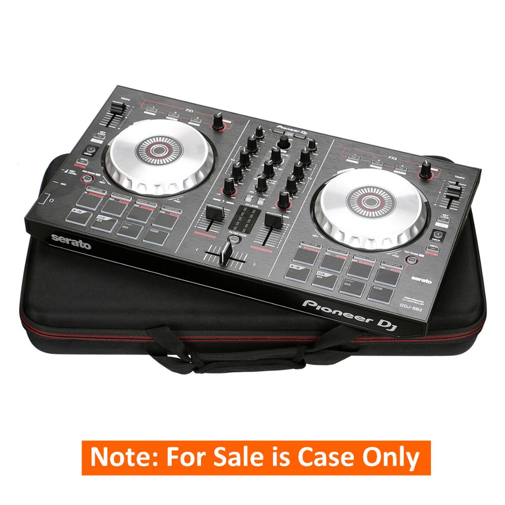 Ltgem vỏ cho pioneer dj ddj sb3/ddj sb2/ddj 400 hoặc bộ điều khiển 2 kênh di động hoặc vỏ bộ điều khiển dj hiệu suất ddj-rb